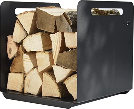 Foto: Firewood rack haardhoutrek haardbestek brandhoutrek fireplace cutlery firewood rack