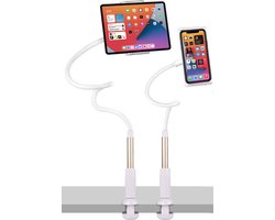 Tablet en Telefoon Houder Statief - Standaard Tafel Bed Houder voor Telefoon, Tablet en Console