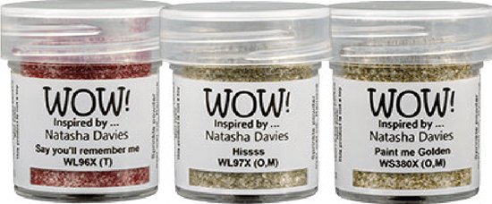 Foto: Wow trios embossing powder reputation