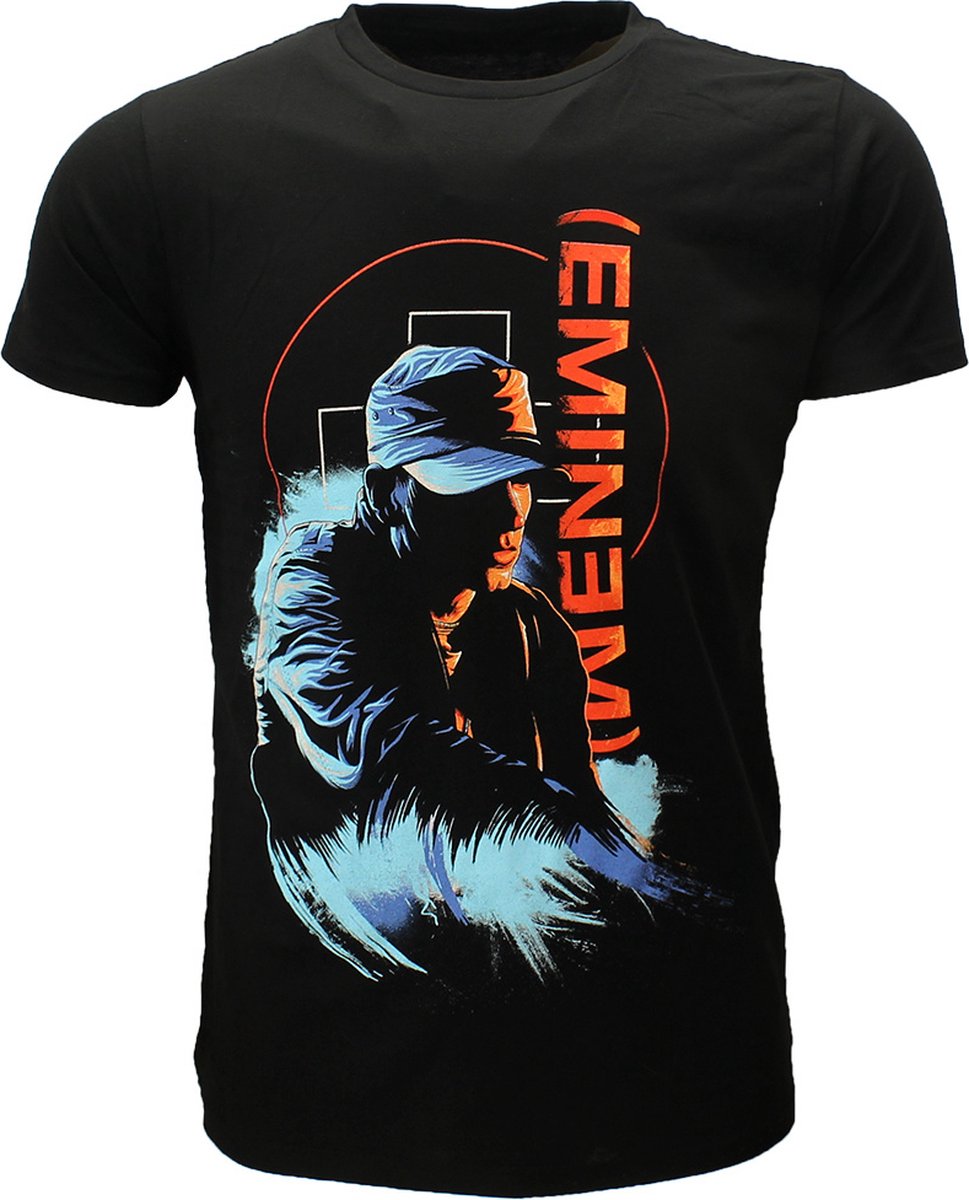 Eminem In Brackets T-Shirt - Officiële Merchandise - L