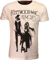 Fleetwood Mac Rumours T-shirt noir sur White - Merchandise officielle
