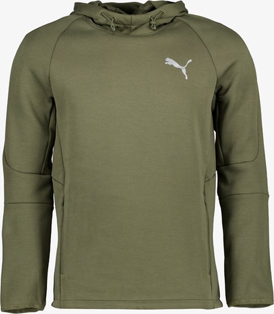 Sweat à capuche Puma Evostripe pour homme - Vert - Taille M