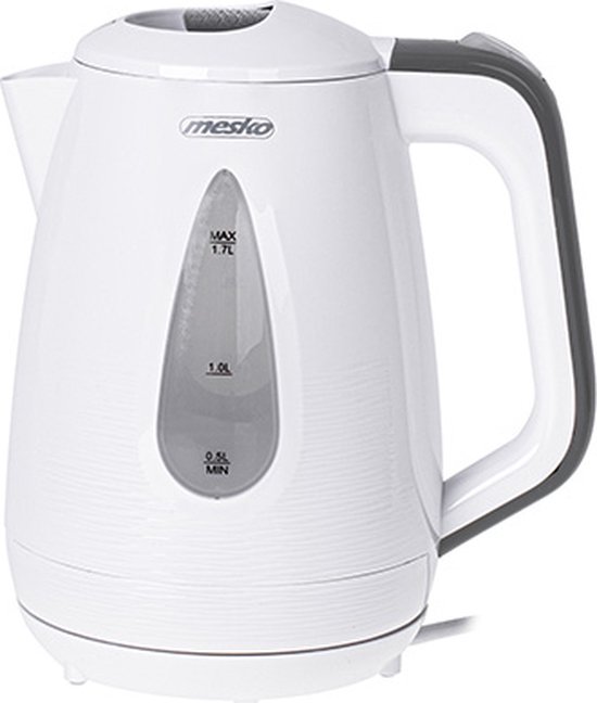 Mesko 1261 - Waterkoker - wit - grijs - 2200 watt - 1.7 liter