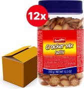 Gezouten cracker mix 350g - Doos 12 stuks