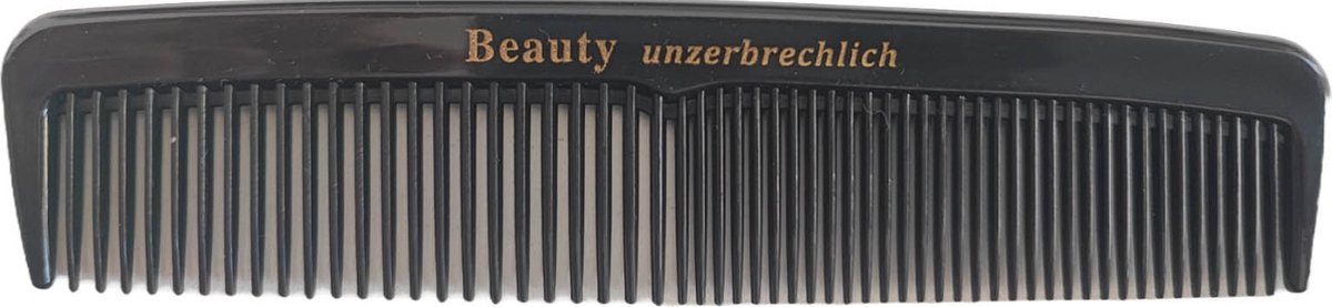 Rojafit - Beauty - Zakkam - Baard & Snorrenkam - 12.5cm. Zwart
