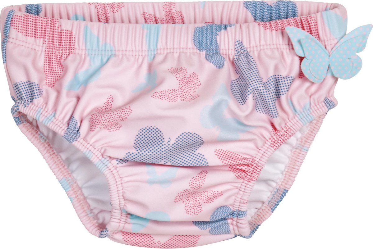 Goedkoopste Playshoes - UV - Werend - Herbruikbare - Zwemluier - Vlinders - Roze - Maat 74/80