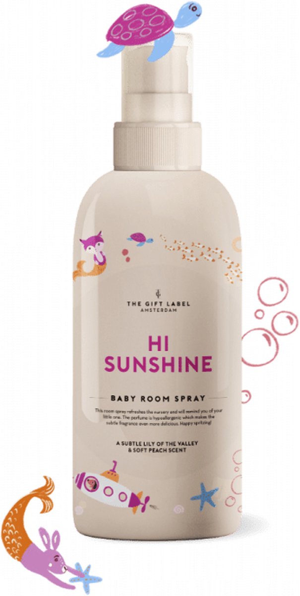 The Gift Label - Baby Room Spray - Hi Sunshine - Girls