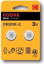 Kodak CR2016 Wegwerpbatterij Lithium