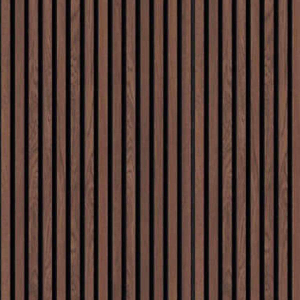 LOMUG Akoestische panelen zelfklevend hout, 300 x 40 cm, houten lambrisering, wandpaneel, houtlook wanddecoratie, 3D lamellenwand, geluidsisolatieplaat van houtfineer, plafondpanelen, houten
