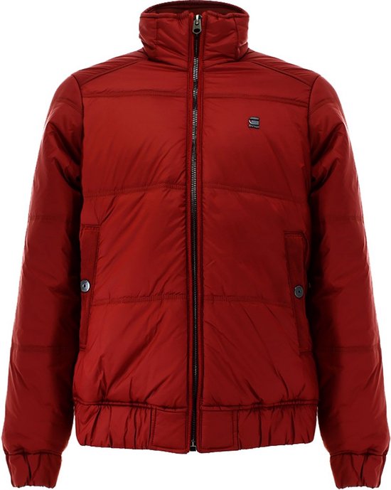 G-STAR Meefic Quilted Jas Mannen Chateaux Red - Maat S