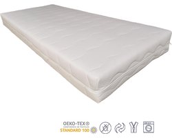Pocketvering Koudschuim - Matras - 7-zones - Pocketveringmatras 160xx180 - 22 cm