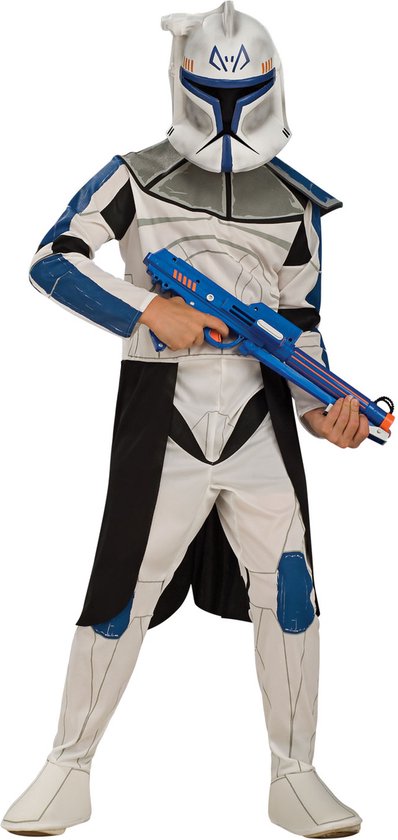 thuis Pence Geestig Star Wars - Clone Wars Clone Trooper Captain Rex - Kostuum -  Verkleedkleding | bol.com