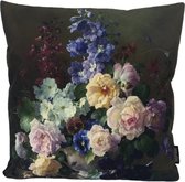 Sierkussen Flower Bouquet #2 | 45 x 45 cm | Katoen/Linnen