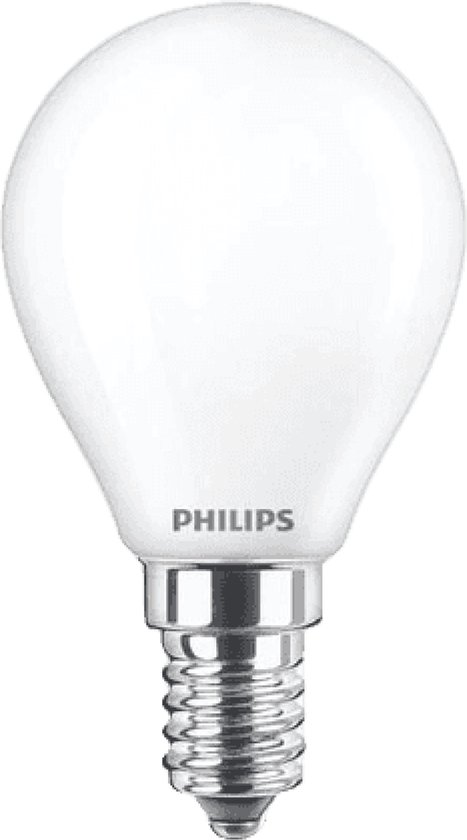 Philips Mat Kogel Gloeilamp E14 - 25W - Warm Wit Licht - Dimbaar