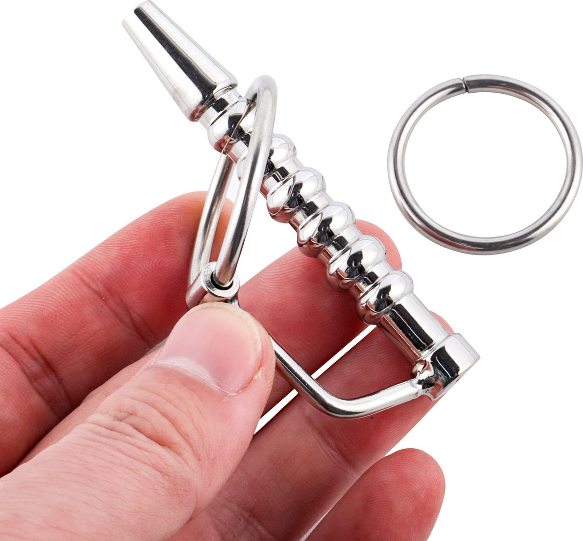 Banoch | Penisplug Bouvet | metaal | eikelring | max. ∅ 10 mm