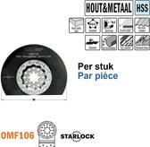 CMT Starlock multitool HSS rond zaagblad, 85 mm. (1 stuk)