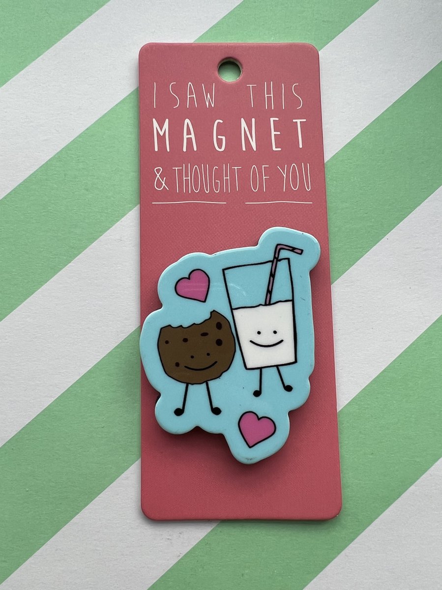 Koelkast magneet - Magnet - Cookie & Milk - MA133