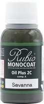 Rubio Monocoat Oil Plus 2C - Ecologische Houtolie in 1 Laag voor Binnenshuis - Savanna, 20 ml