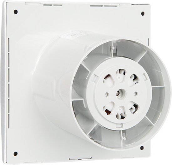 Ventilateur salle de bain Silencio aluminium Ø100mm avec minuterie