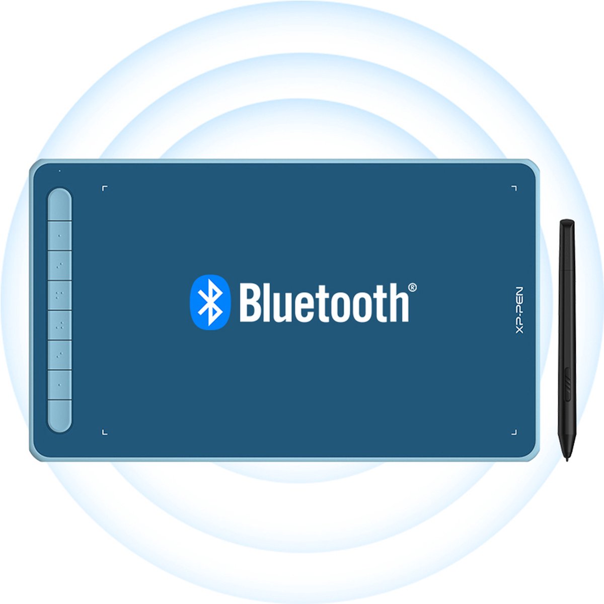 XPPen Deco LW - Bluetooth Tekentablet - 10x6 Inch - 8192 Niveaus X3-chip Stylus - Blauw