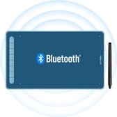 Bol.com XPPen Deco LW - Bluetooth Tekentablet - 10x6 Inch - 8192 Niveaus X3-chip Stylus - Blauw aanbieding
