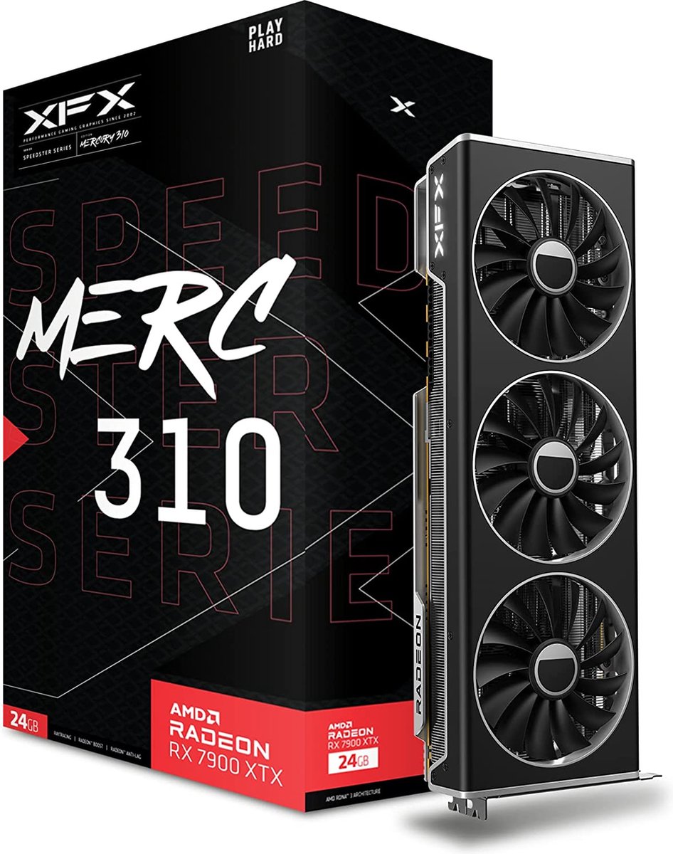 XXFX Speedster MERC 310 AMD Radeon RX 7900 XTX Black Edition