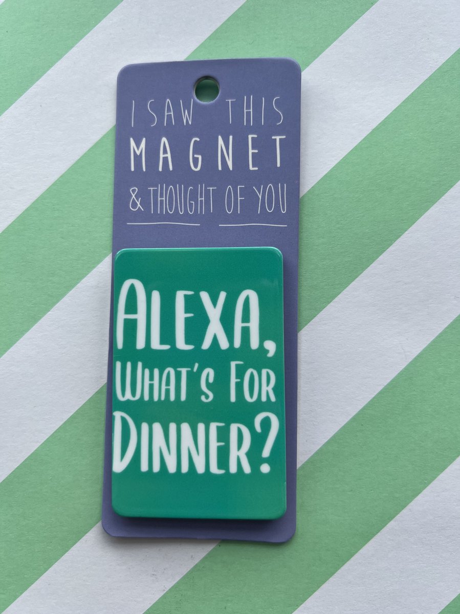 Koelkast magneet - Magnet - Alexa, what's for dinner? - MA91