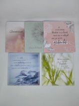 Condoléances Père - Condoléances - Hallmark - ensemble de 5 - carte funéraire - carte de vœux