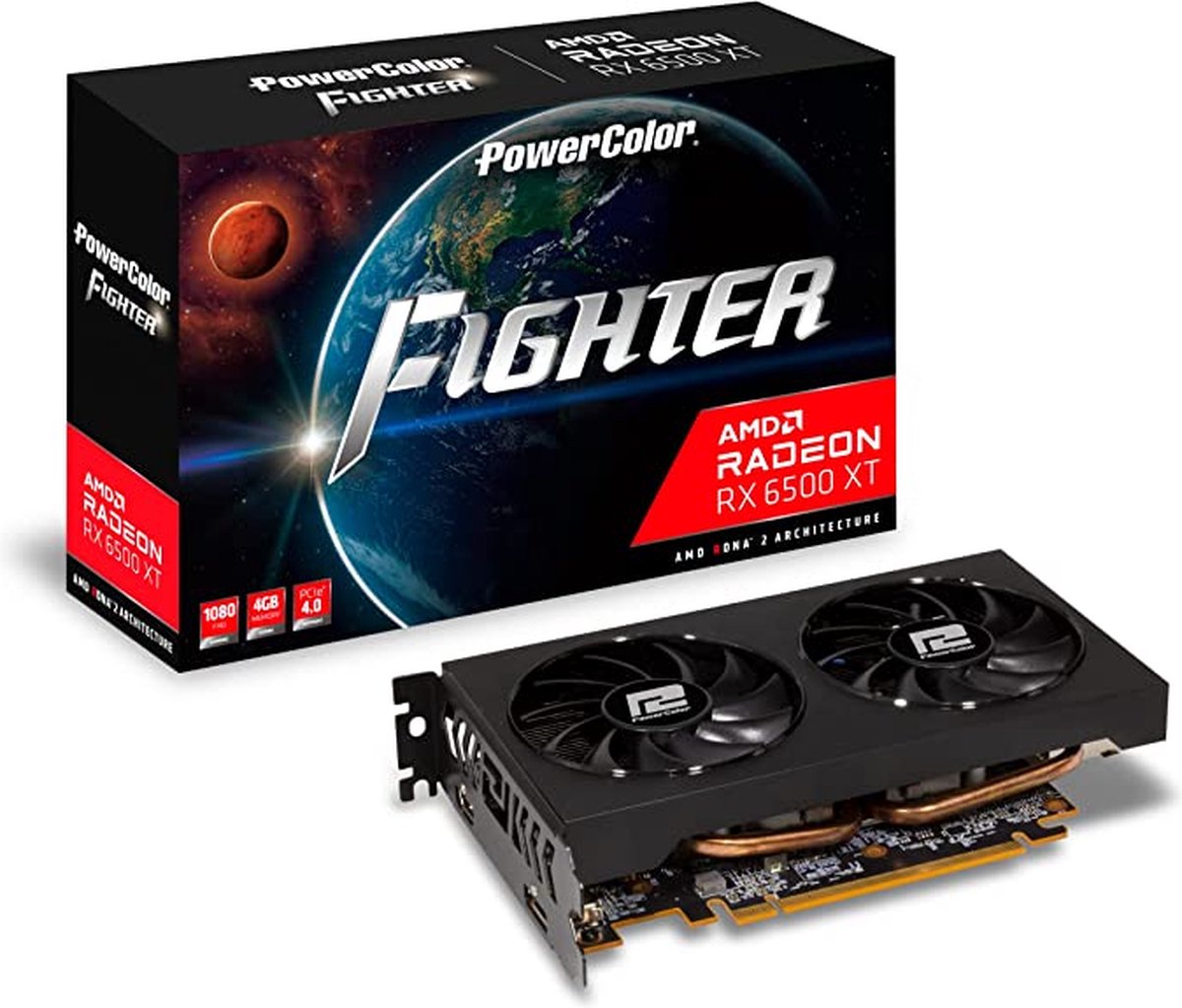 PowerColor Fighter Radeon RX 6500 XT 4GB GDDR6