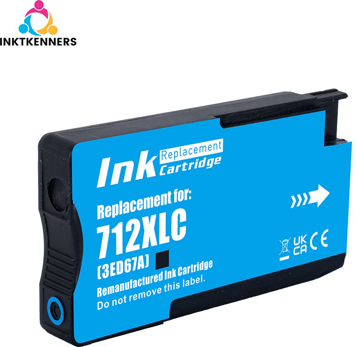 Inktcartridges Geschikt voor HP 712 - Cyaan - Geschikt voor HP DesignJet T210 - T230 - T250 - T630 - T650 Studio