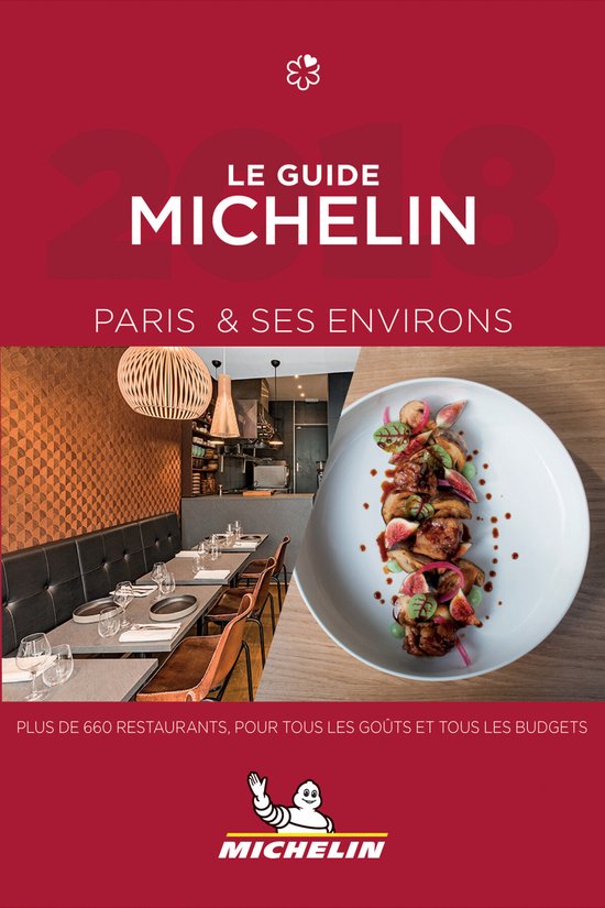 Paris & ses environs - The MICHELIN guide 2018 - cover