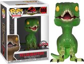 Jurassic Park POP! & Tee Box Clever Raptor maat L