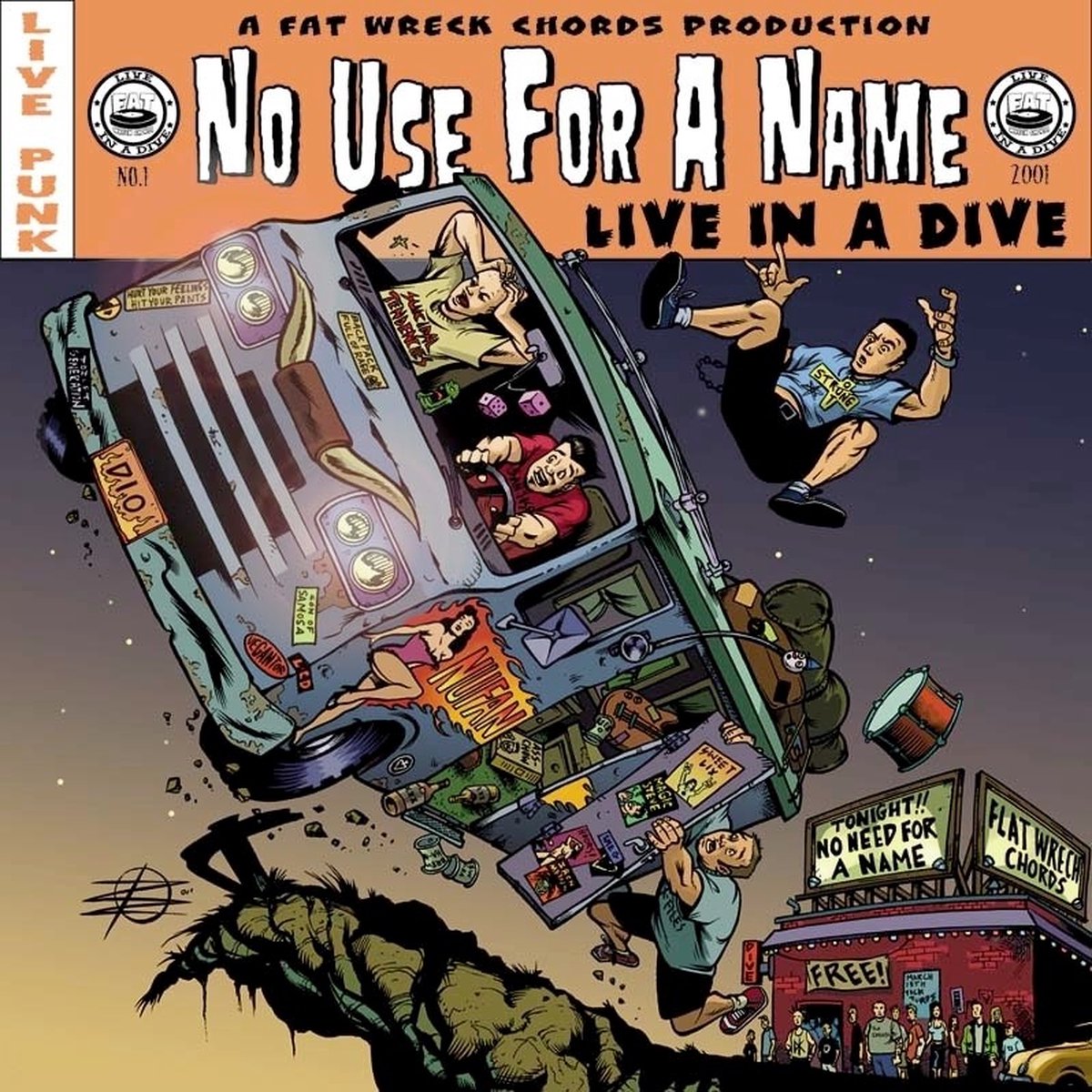 No Use For A Name - Live In A Dive (LP)