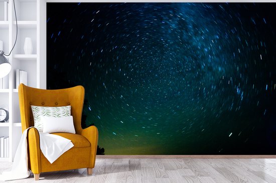 Papier fotobehang Un vortex de la Voie lactée dans le ciel