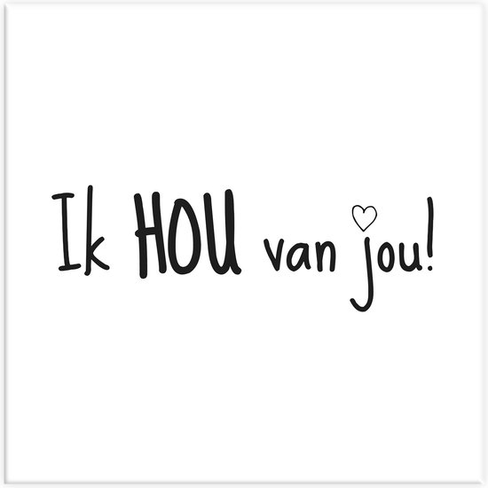 Tile Valentine: Je t'aime + Cintre collant