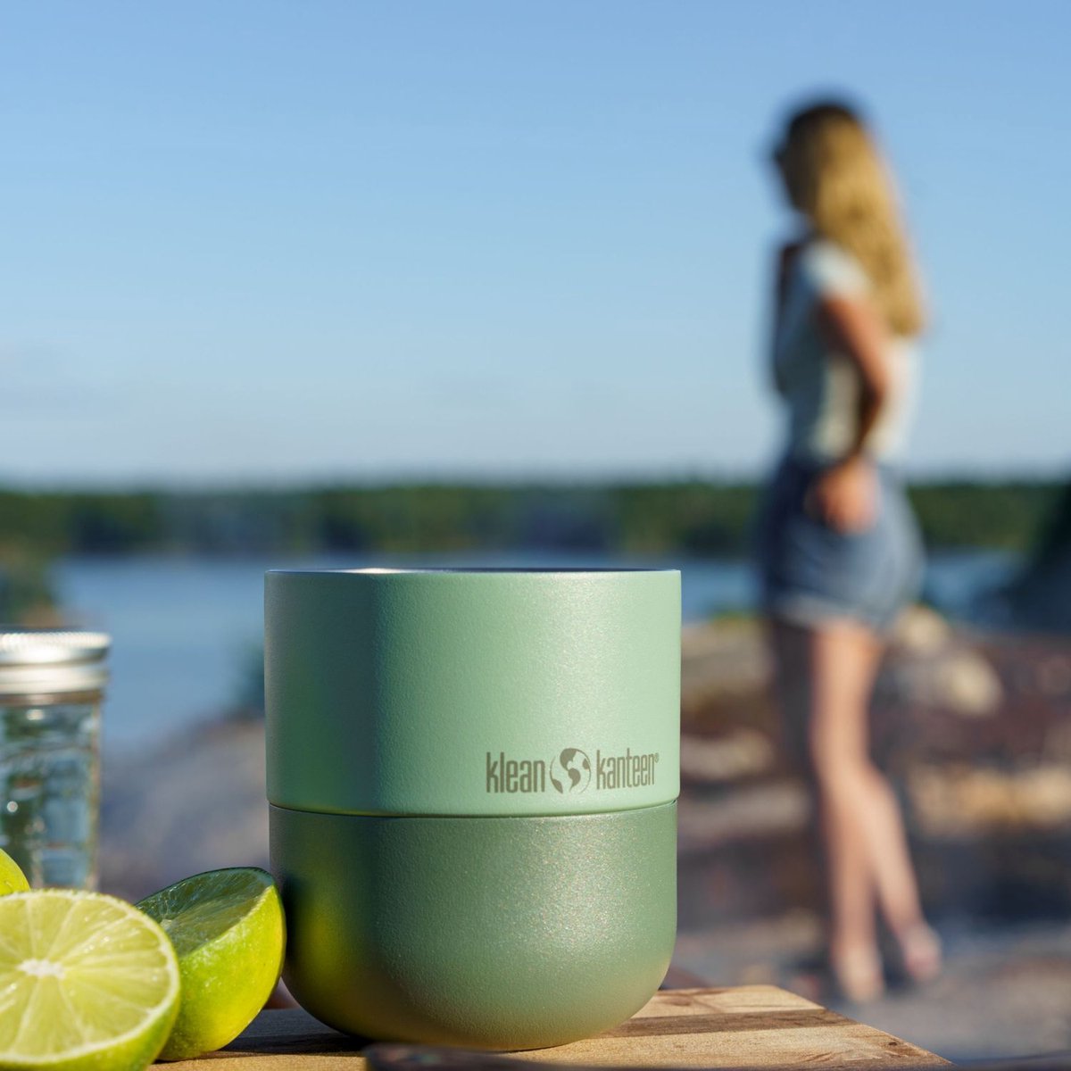 Klean Kanteen Rise Lowball Isolatiebeker 296ml - Thermosfles - Sea Spray – foto 2