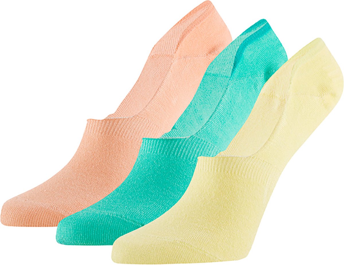 Morethansocks - Bamboe Footies - Maat 35 t/m 46 - No show sokken - Naadloze sokken - Footies dames - Footies heren - Onzichtbare sokken