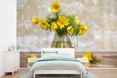 Papier peint - Papiers Papier peint photo Fleurs - Jaune - Nature Morte - Largeur 525 cm x Hauteur 350 cm