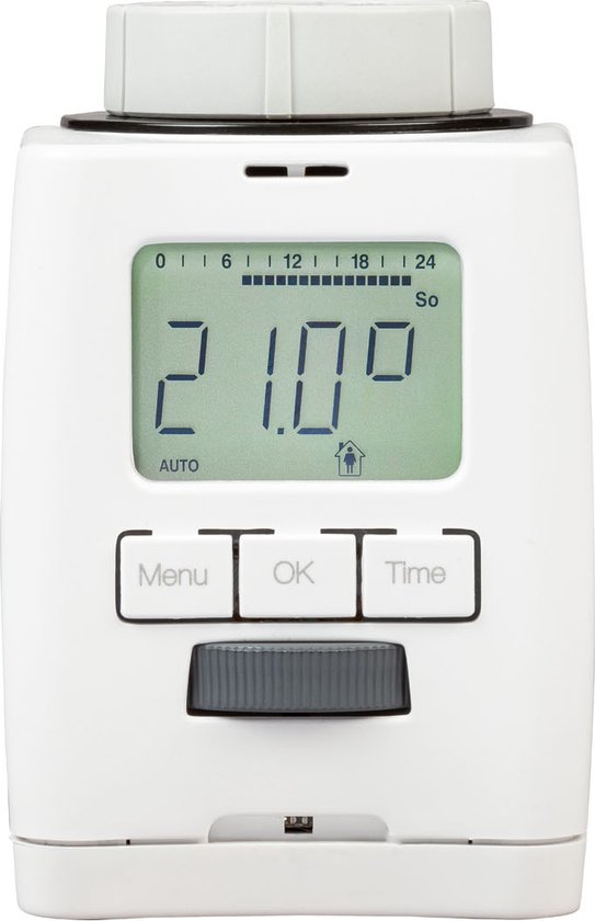 Thermostat de radiateur électrique SILVERCREST® - 9 temps de chauffage et  d'économie -... | bol.com