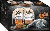 Sheba - Perfect Portions - Adult Paté Kalkoen- 8x kalkoen - 8x eend