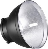 Neewer® - 18cm Standaard Reflector Diffuser Lamp - Schaduwschotel voor Bowens Mount Studio Strobe - Flitser Speedlite As Neewer Vision 4 Vision 5 - DS300 - SK300 SK400 S-300N - S-400N - NW600BM