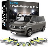 Led Siècle des Lumières Intérieur Volkswagen Transporter T5 T6 Multivan Carravelle Wit 6000K Remplacement