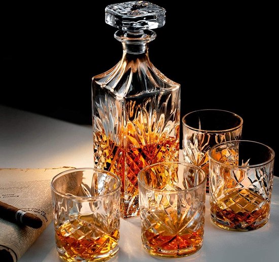 Whiskey Decanter Sets Whisky Decanter & Glass Set Crystal Decanter