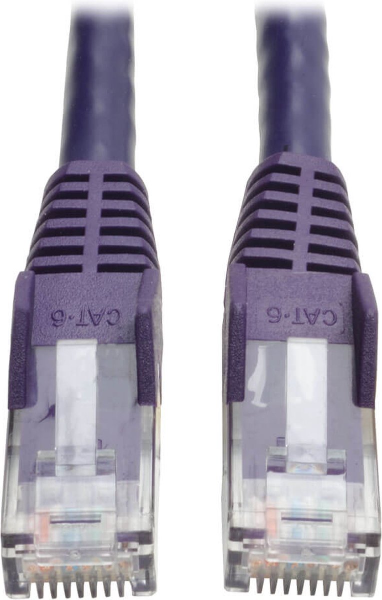 Tripp Lite N201-125-PU netwerkkabel 38,1 m Cat6 U/UTP (UTP) Paars