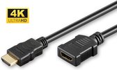 Microconnect HDMI M/F - 2m HDMI kabel HDMI Type A (Standaard) Zwart
