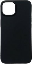 Siliconen Hoesje Geschikt voor Appel iPhone 14 / iPhone 15 - TPU Backcover Zwart