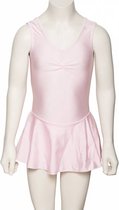 Katz - Justaucorps - Lycra - Avec jupe fixe - Pink Bébé - Taille 5-6 Ans - 110-116