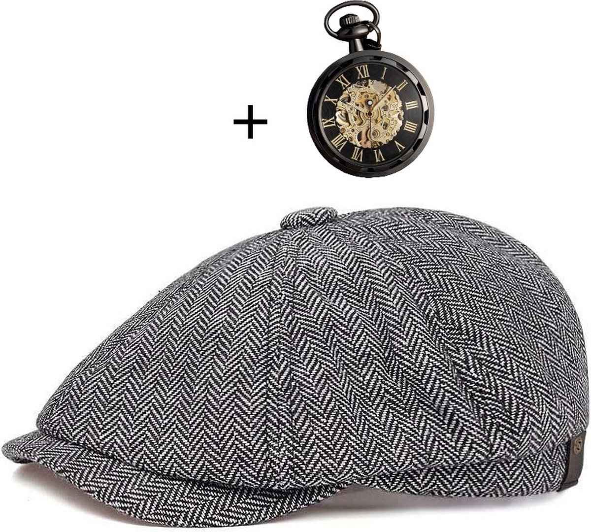 Nezr® Peaky Blinders Cap Flat Caps Heren Heren Pet Baret Heren
