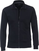 Casa Moda - Sport Vest Zip Donkerblauw - Heren - Maat 3XL - Regular-fit