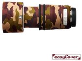 easyCover Lens Oak voor Canon RF 70 - 200 mm f/ 4.0 L IS USM Bruin Camouflage